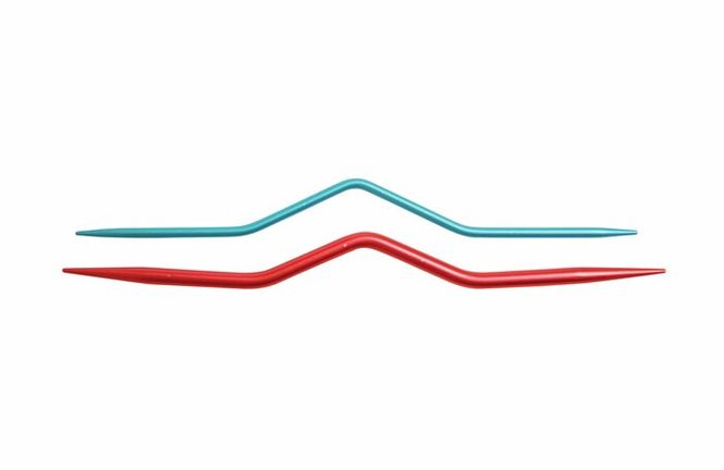 Hovedbilde KnitPro flettepinner 2pk aluminium