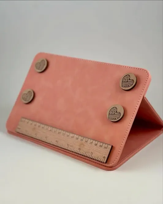Hovedbilde Oppskriftsholder - rosa