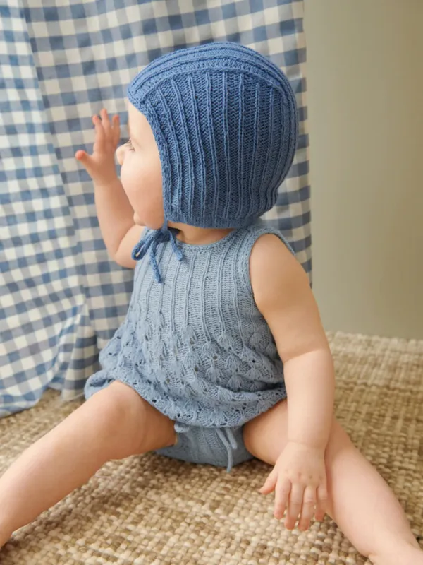 Lilja Singlet, Linus Diaper Pants og Bonnet 