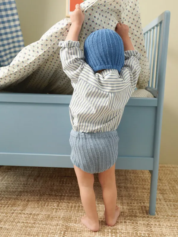 Lilja Singlet, Linus Diaper Pants og Bonnet 