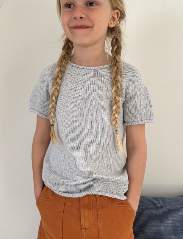 Plain Yoke Tee 20 Junior