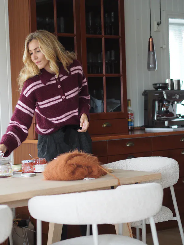 Pique Sweater
